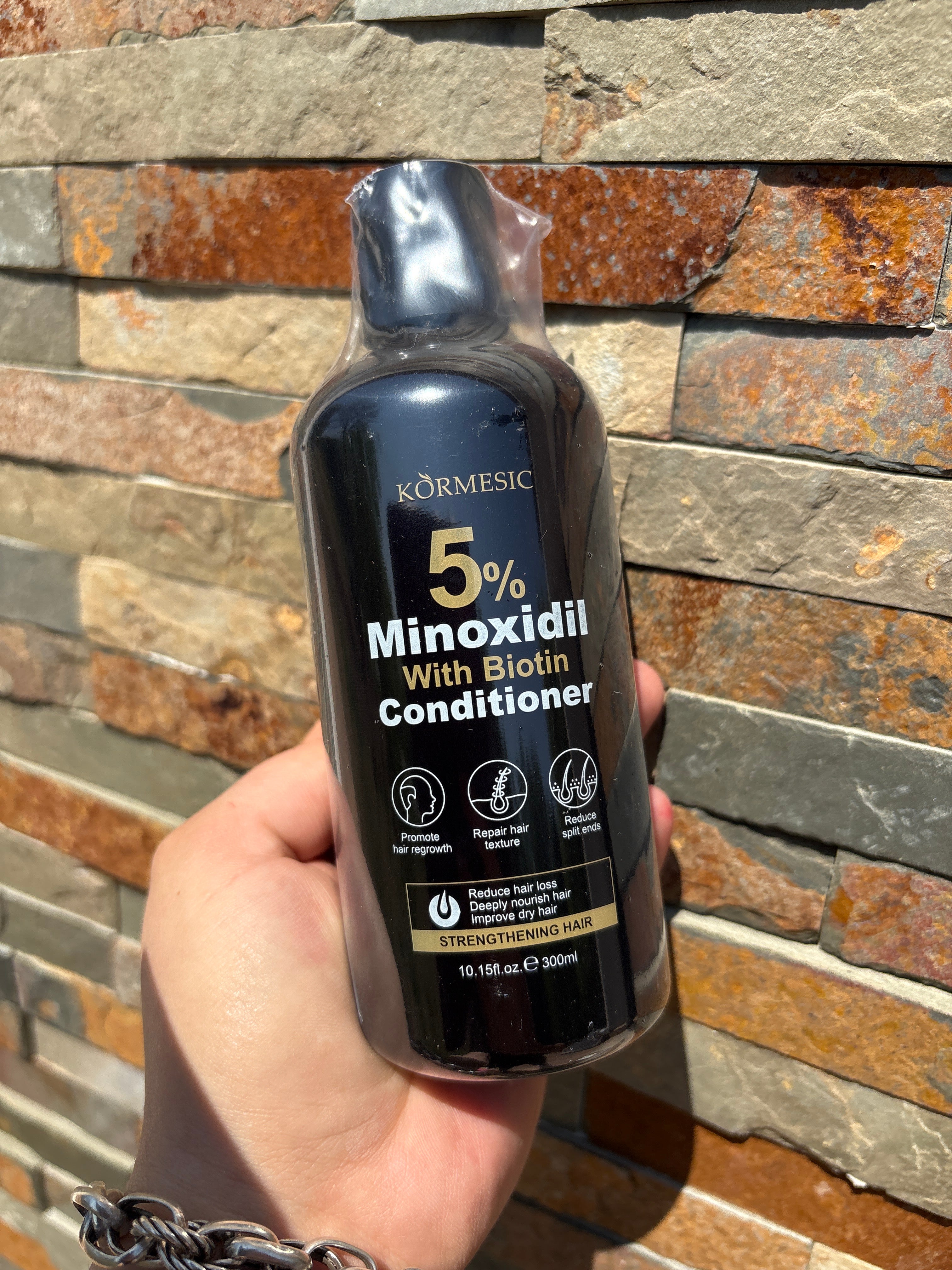 Kondicionér minoxidil pro podporu růstu vlasů