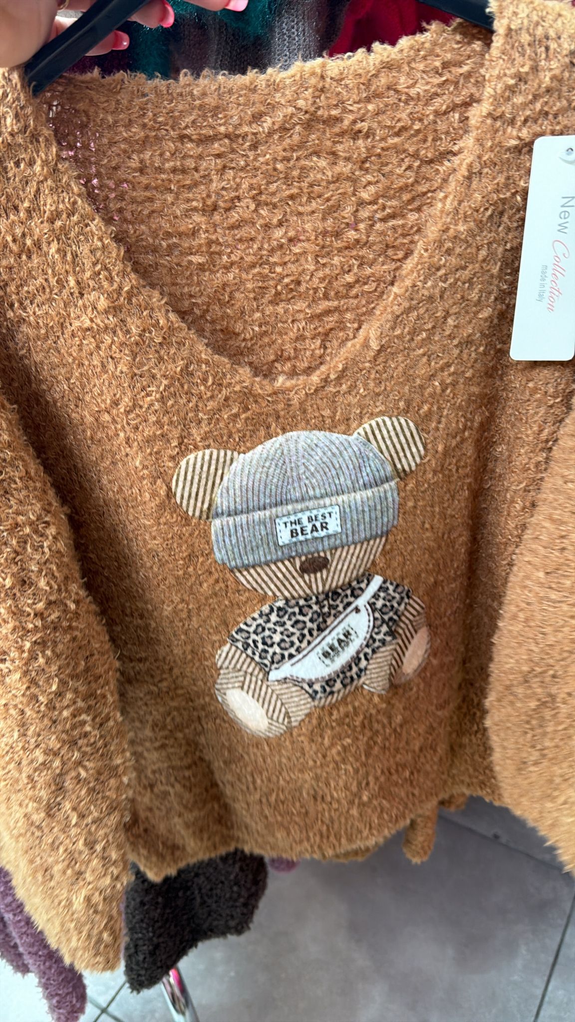 Svetřík medvídek camel
