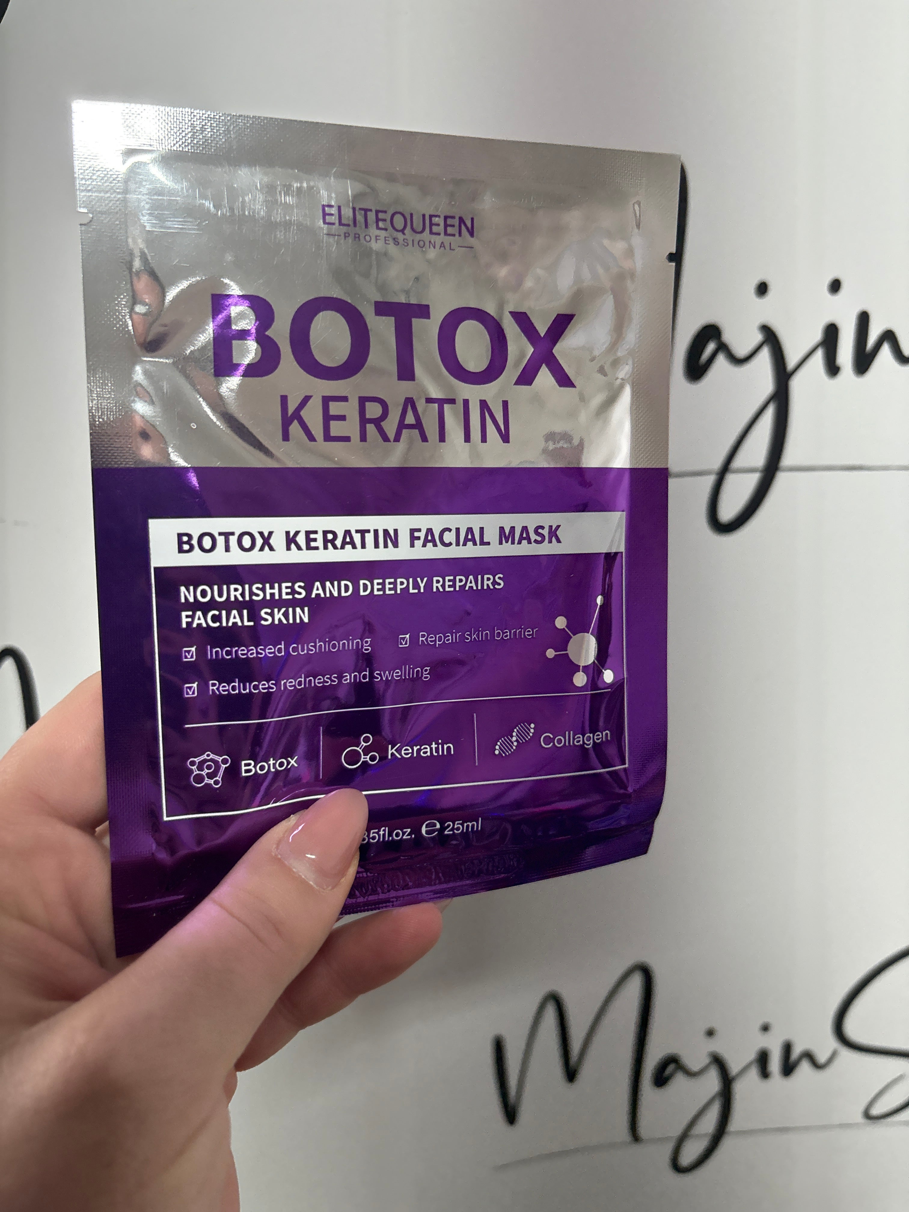F8 botox maska na obličej fialová