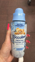 Coccolino elixír světle modrý vršek delicato