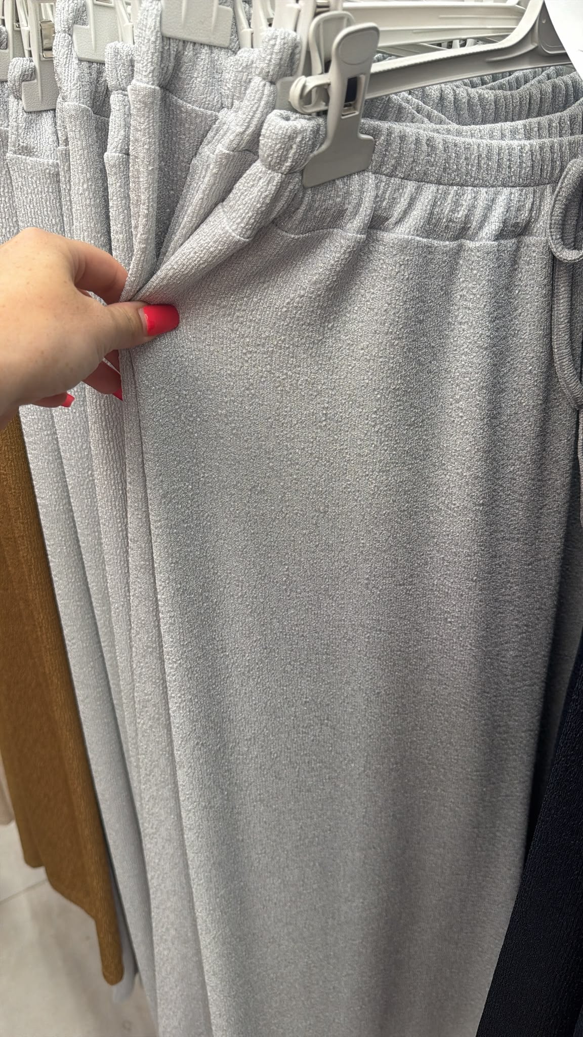 Kalhoty šňůrka stříbrné