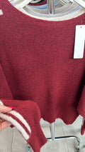Svetřík adid bordó