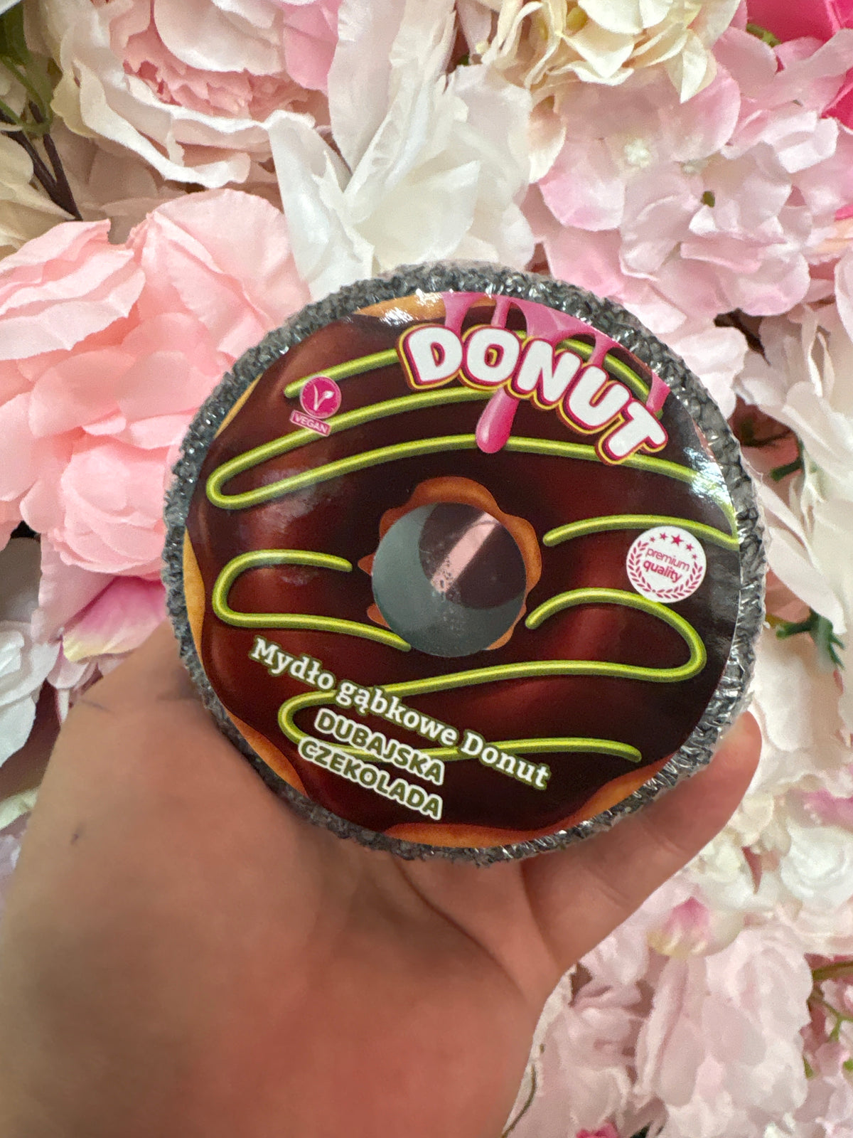 Houba donut dubajská čokoláda