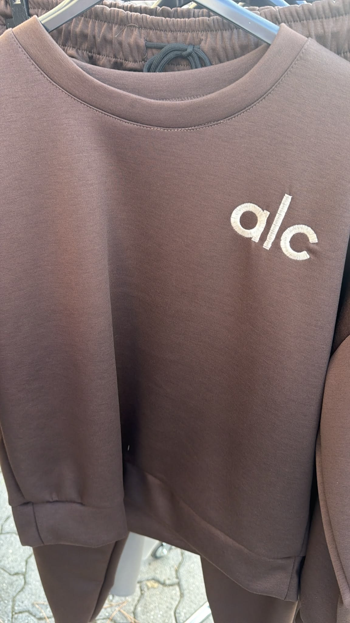 Souprava alc hnědá