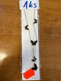 Náhrdelník￼ černí motýlci