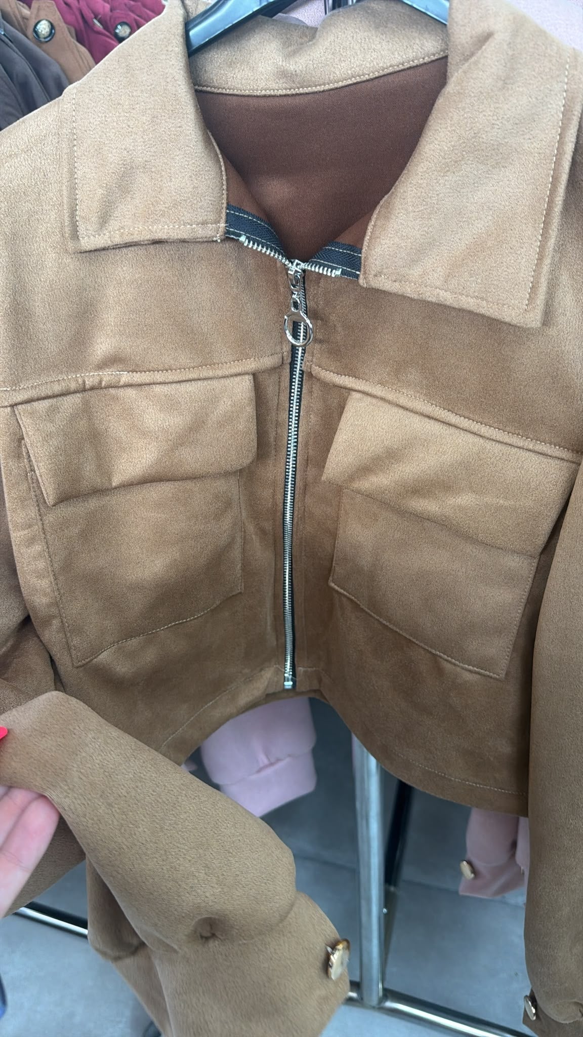 Bundička na zip camel