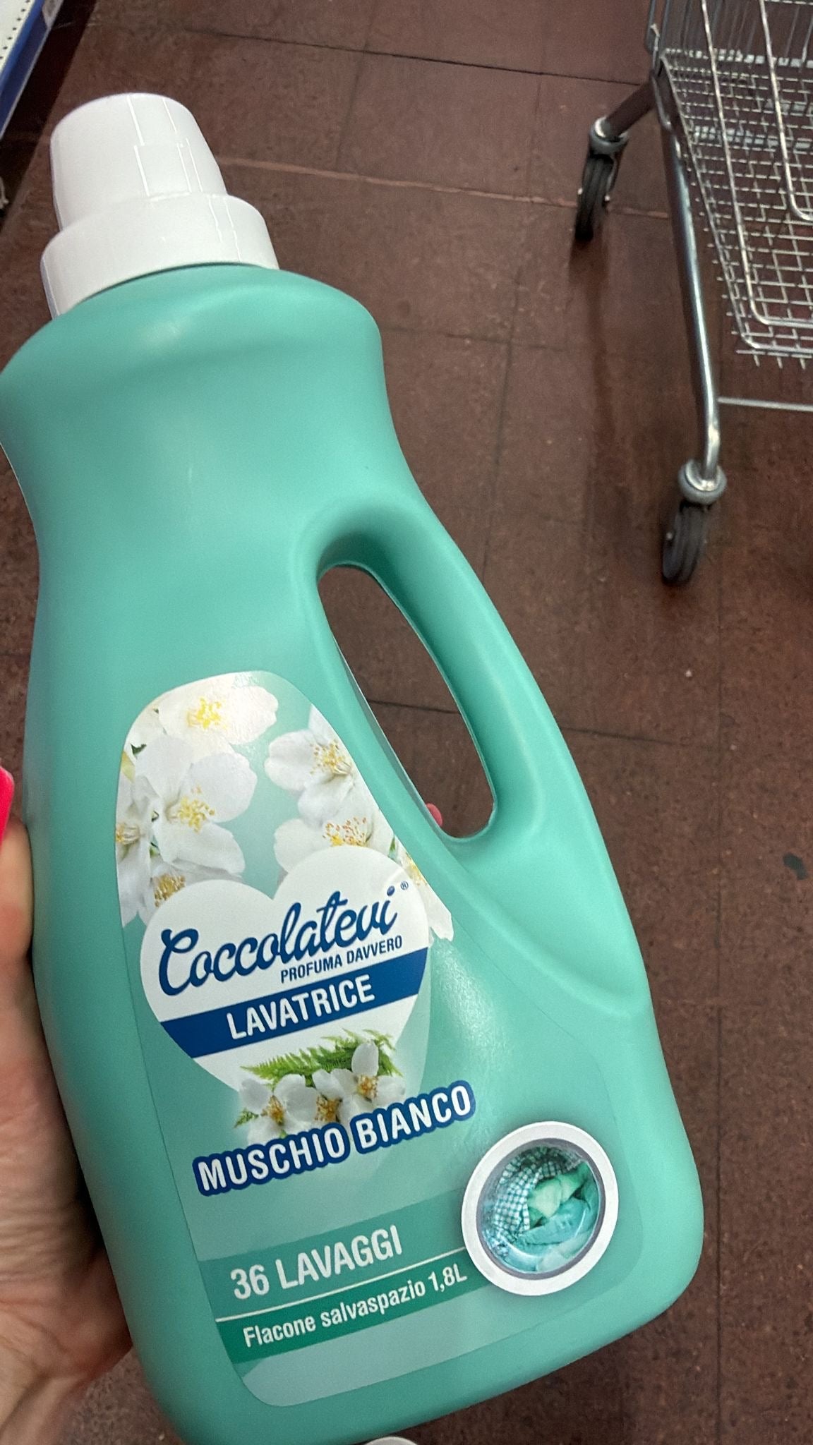 Coccolatevi muschio bianco praci gel 36 dávek