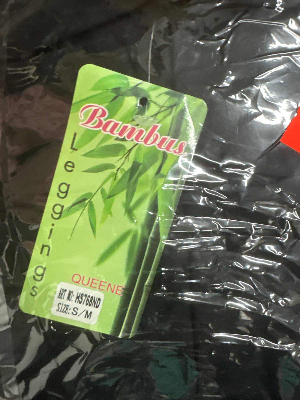 Legíny bambus velikost S/M