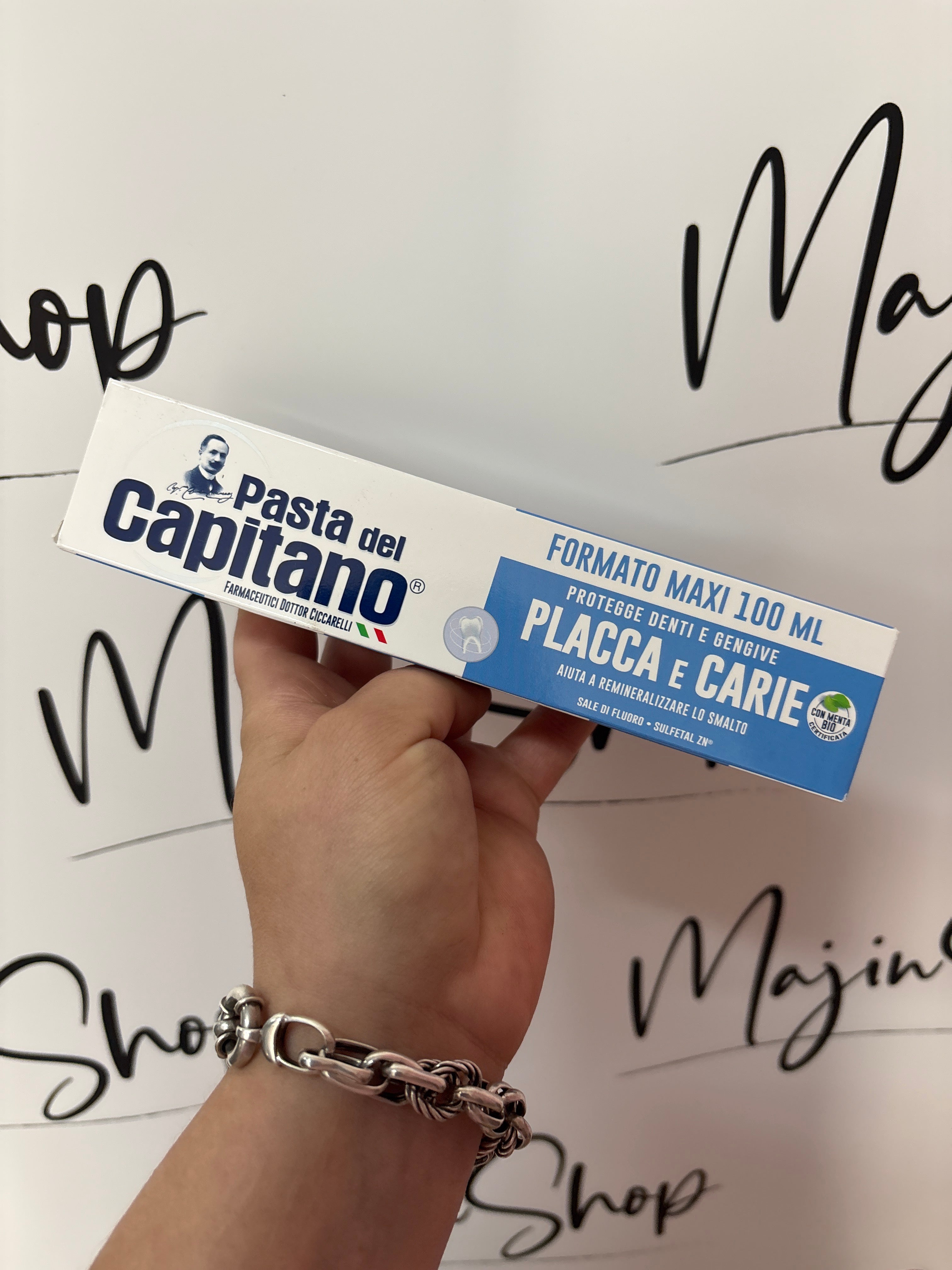 Zubní pasta del capitano modrá