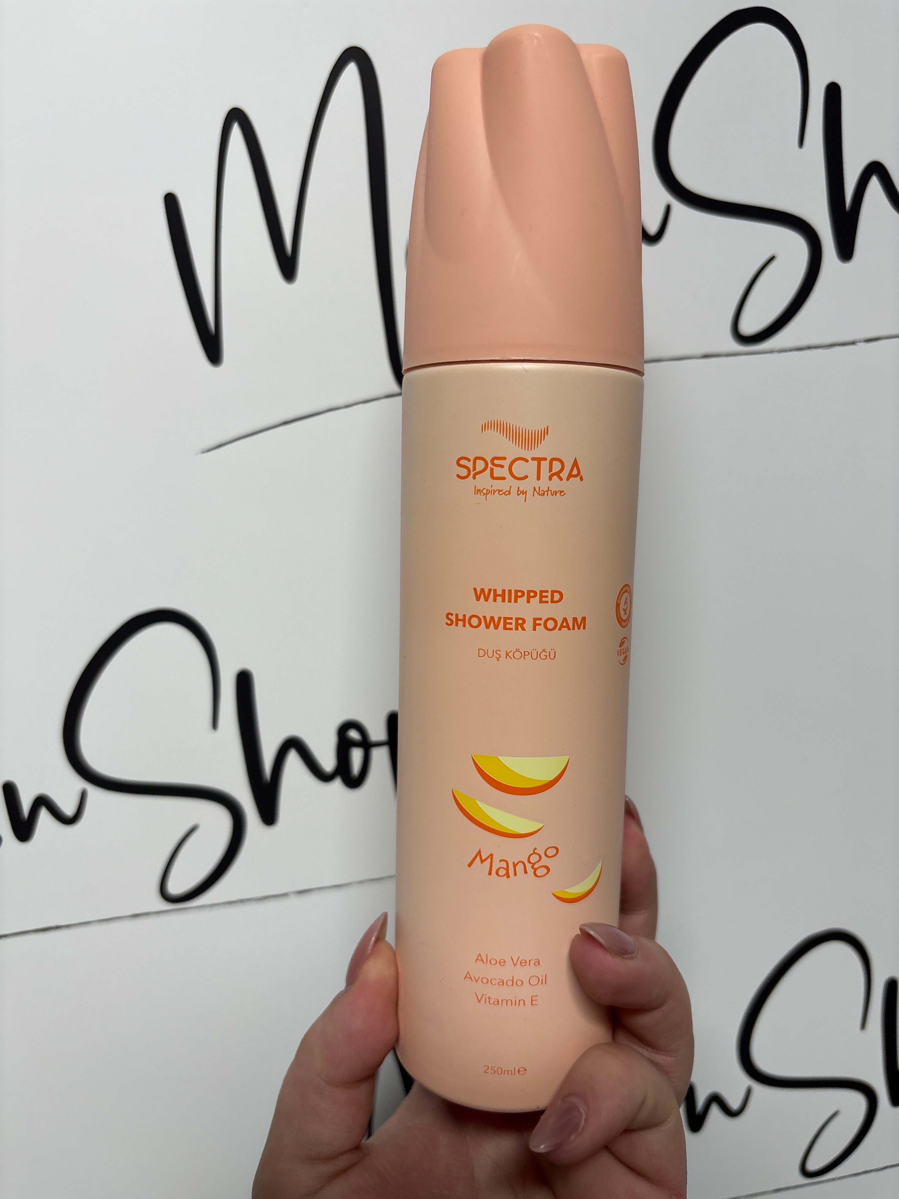 Šlehačka sprcha mango