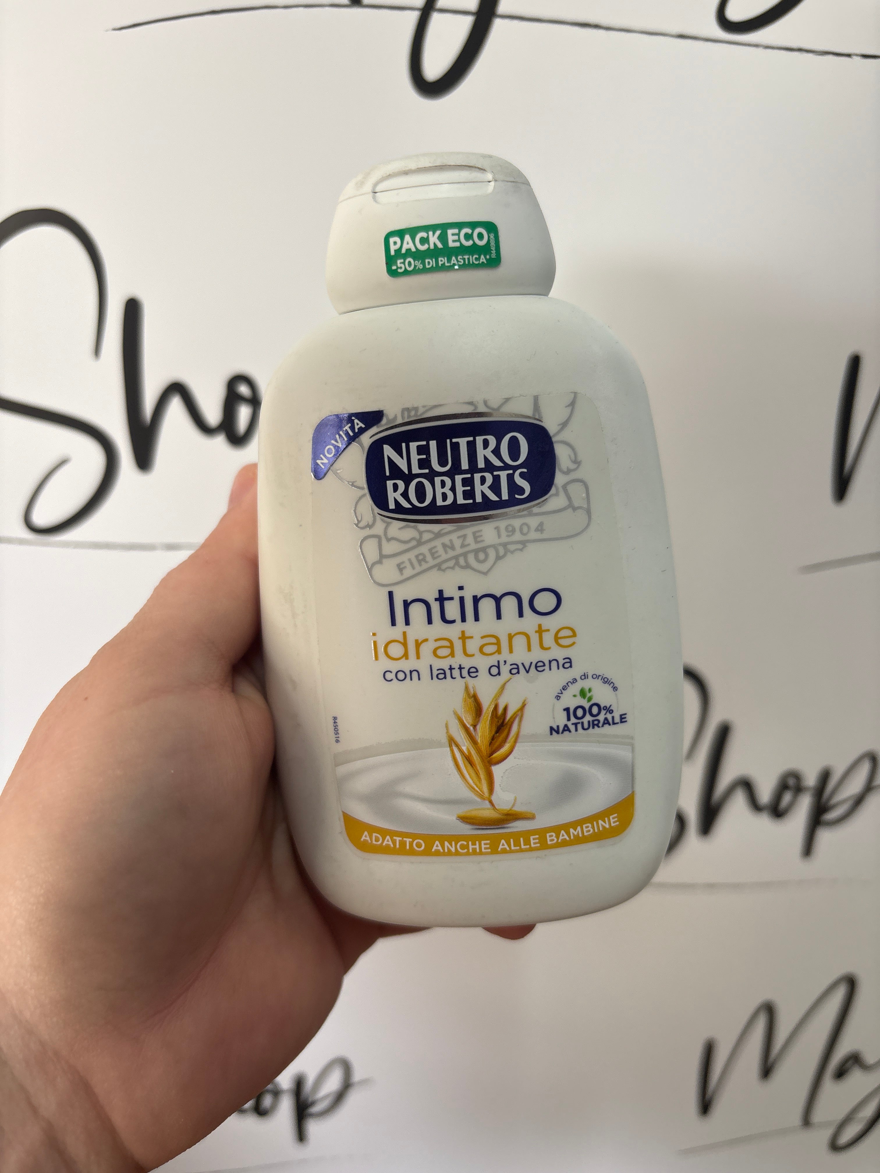 Intimní gel bílý vršek