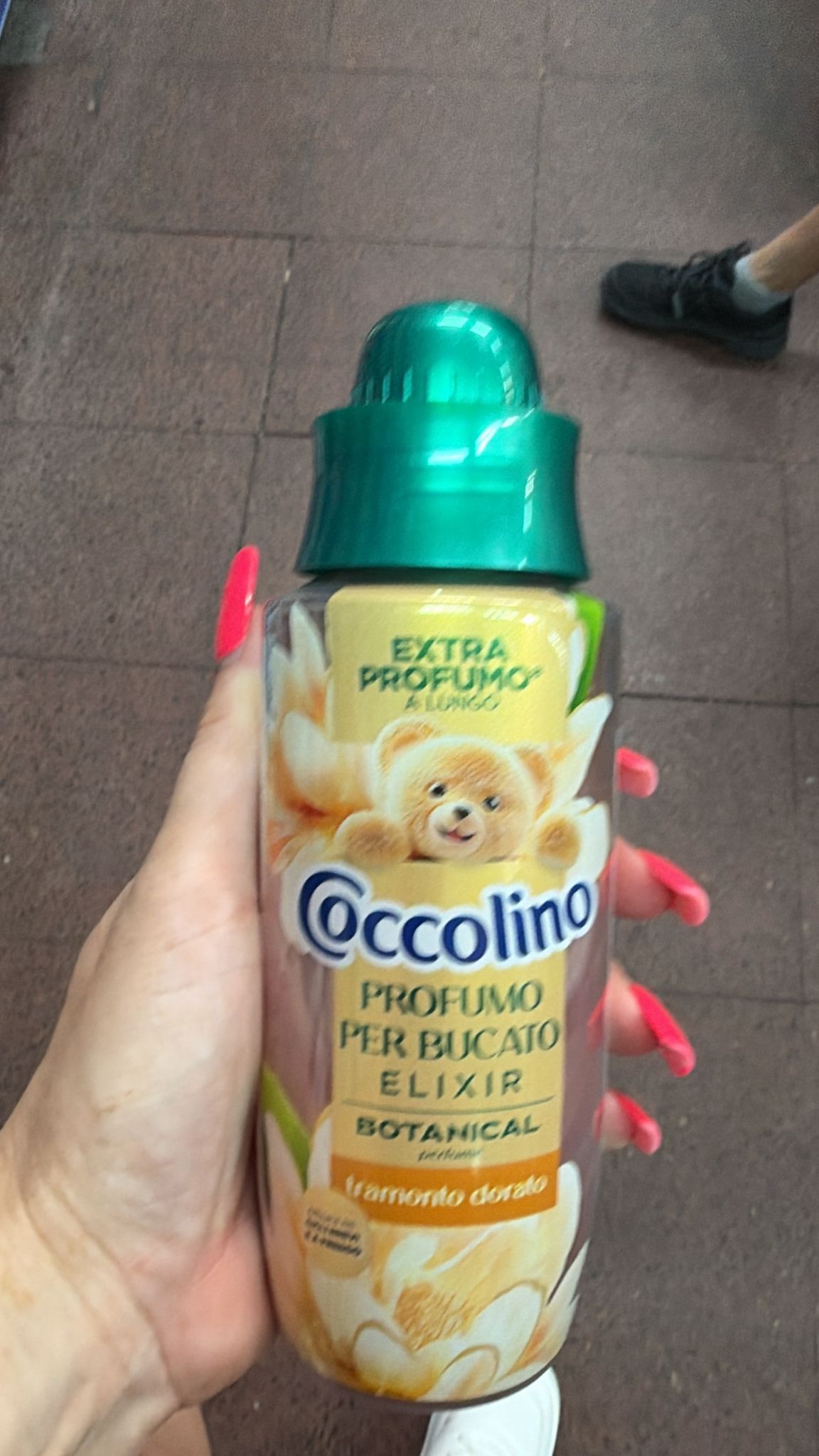 Coccolino elixír Botanical žluté  zelený vršek