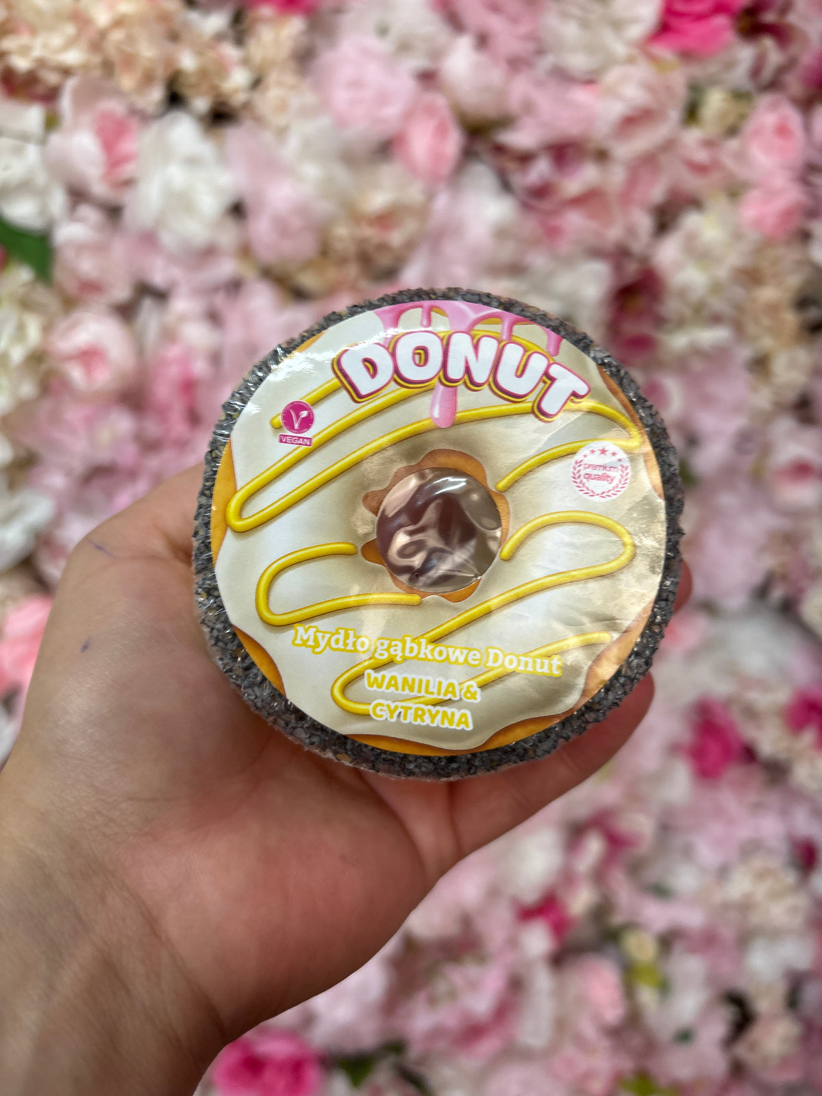 Houba donut žlutá
