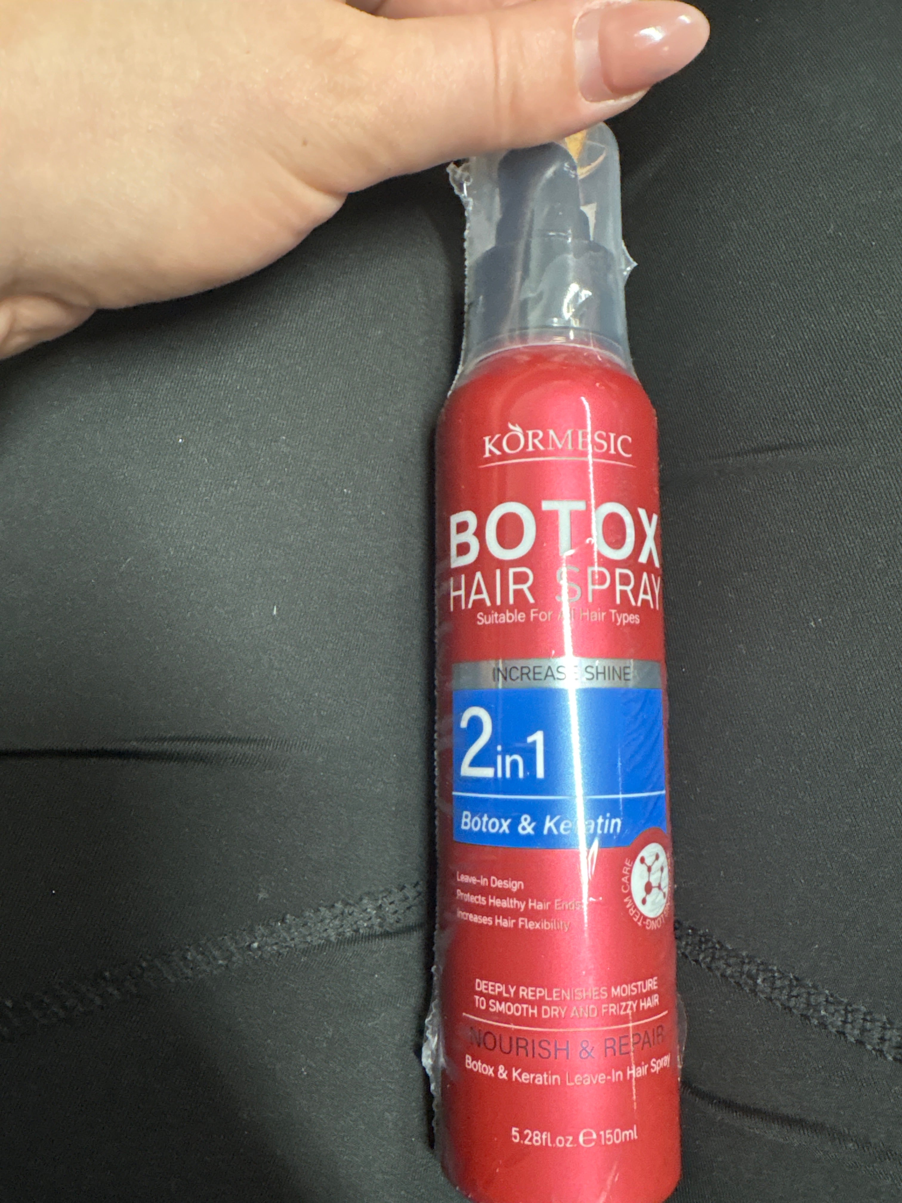 Botox hair sprej