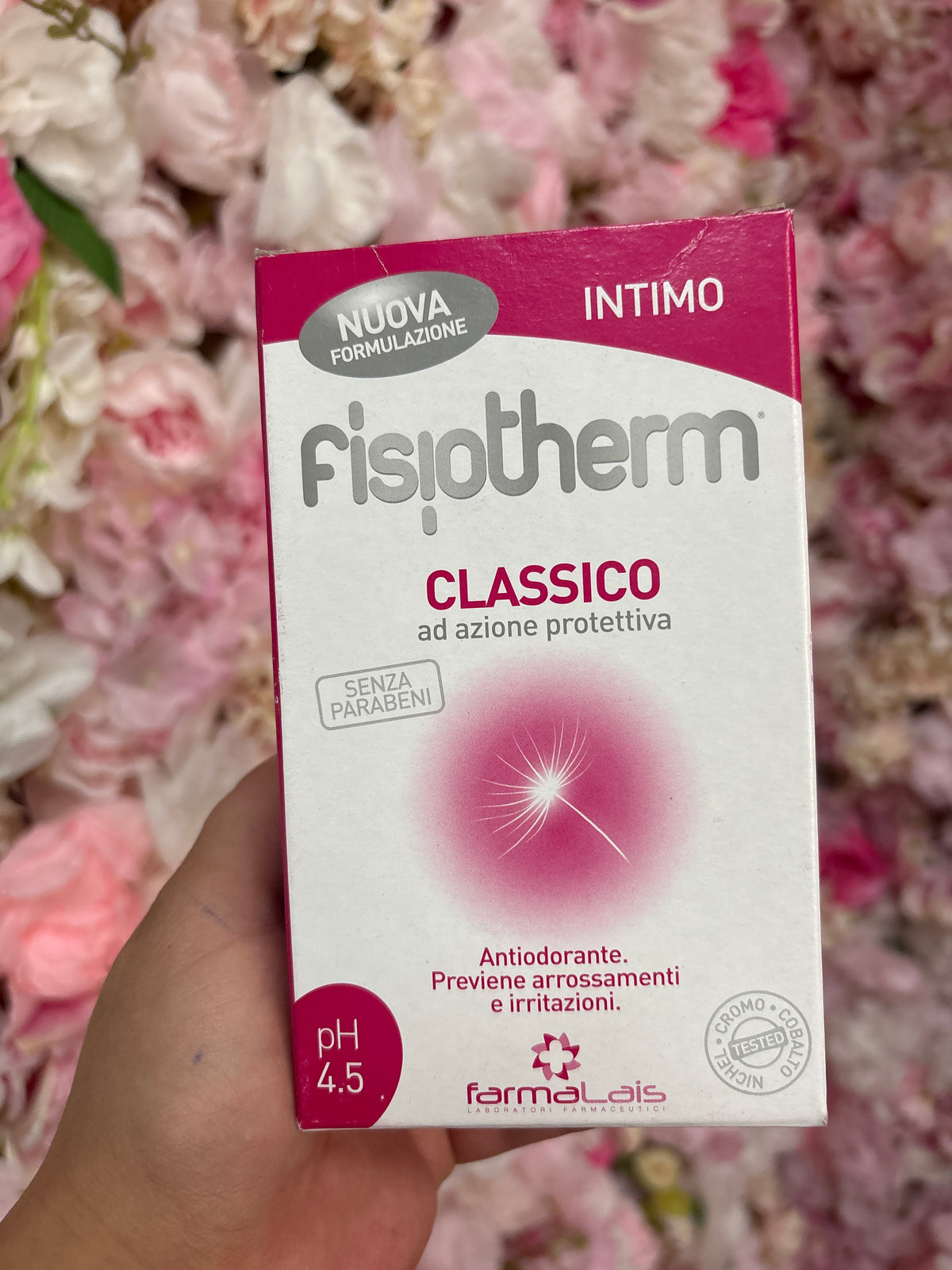 Intimní gel krabička Fisiotherm