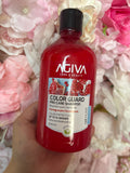 Šampon nabarvené vlasy červený Agiva 500ml