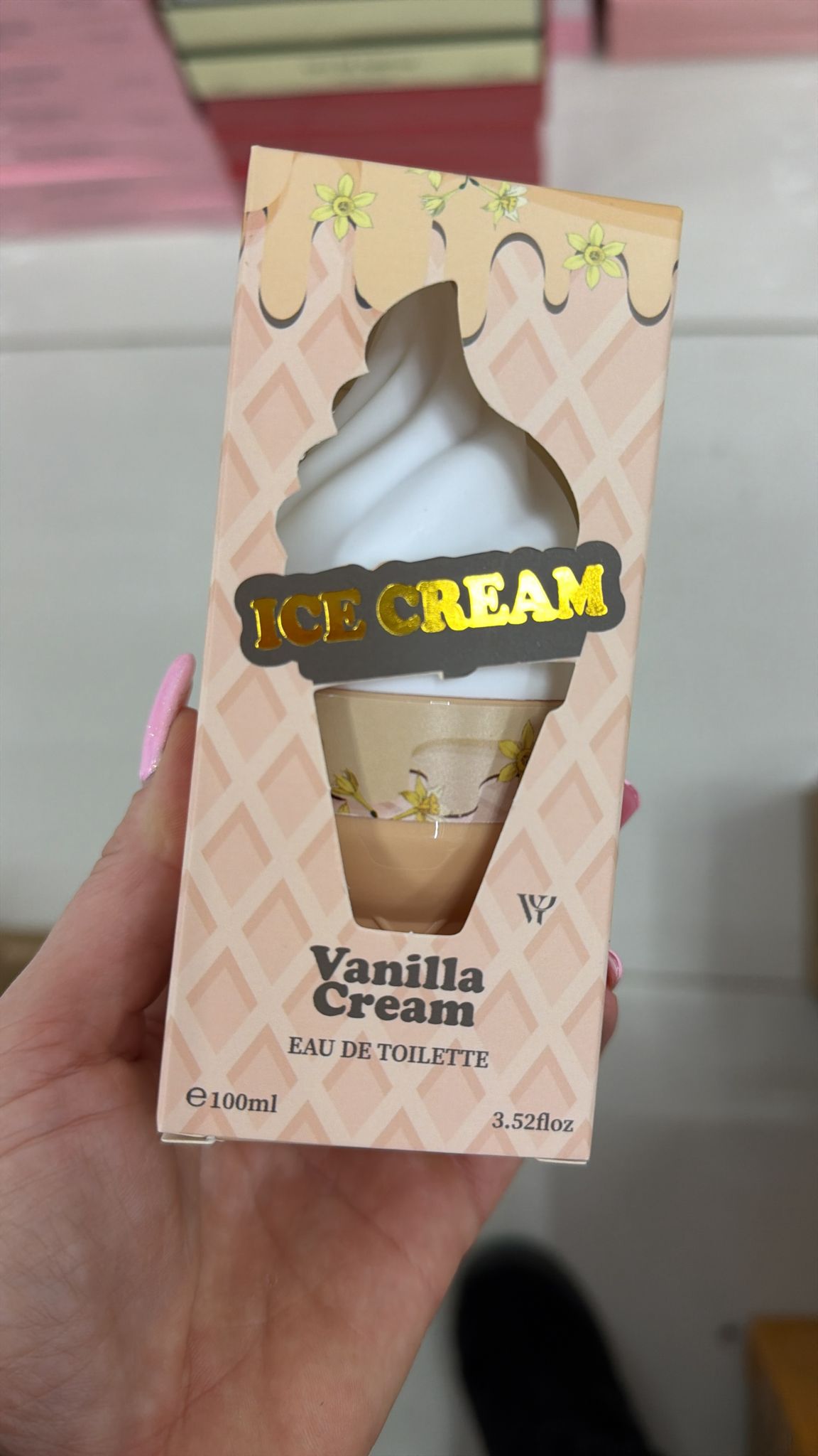 Parfém zmrzlina vanilla cream