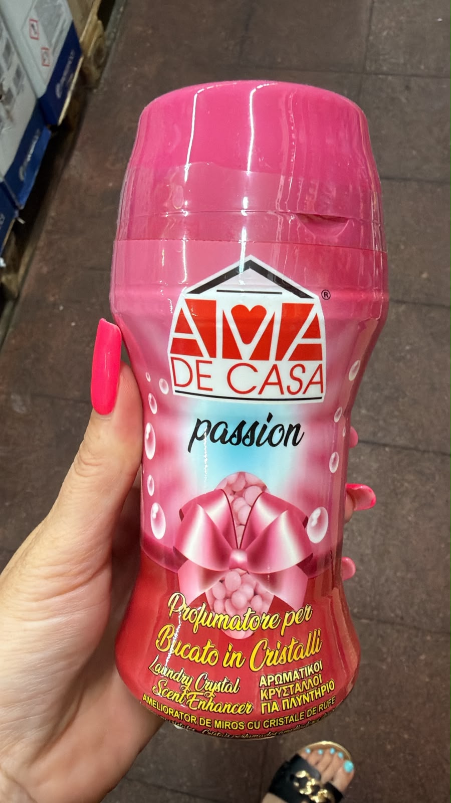 AMA perličky do prádla passion ￼ růžové