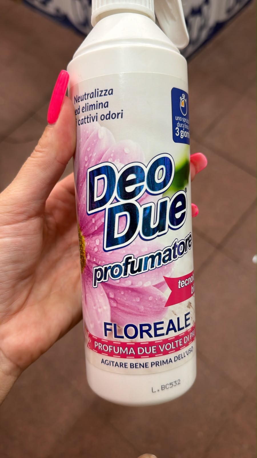 Deo Due floreale sprej na textil