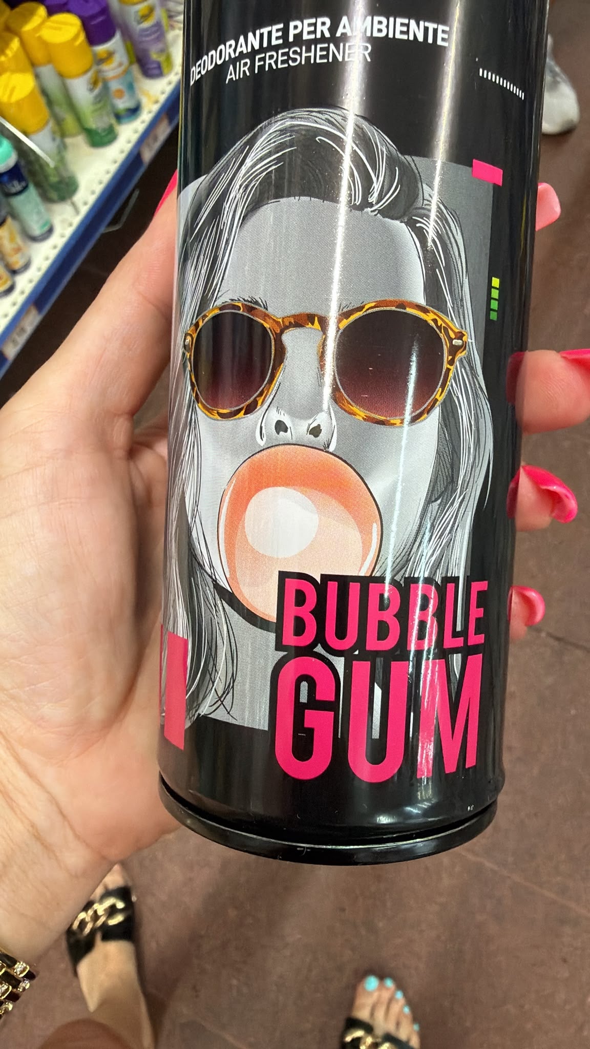 Bubble gum bytový sprej