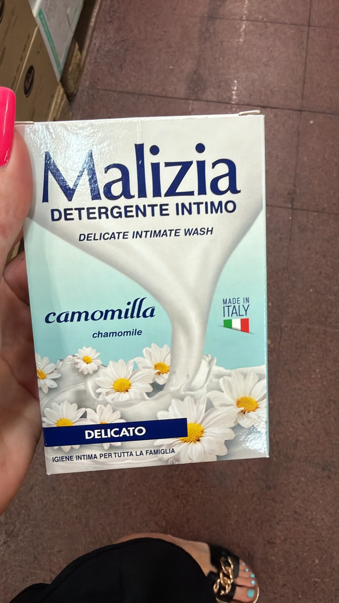 Intimní gel Malizia ￼ heřmánek