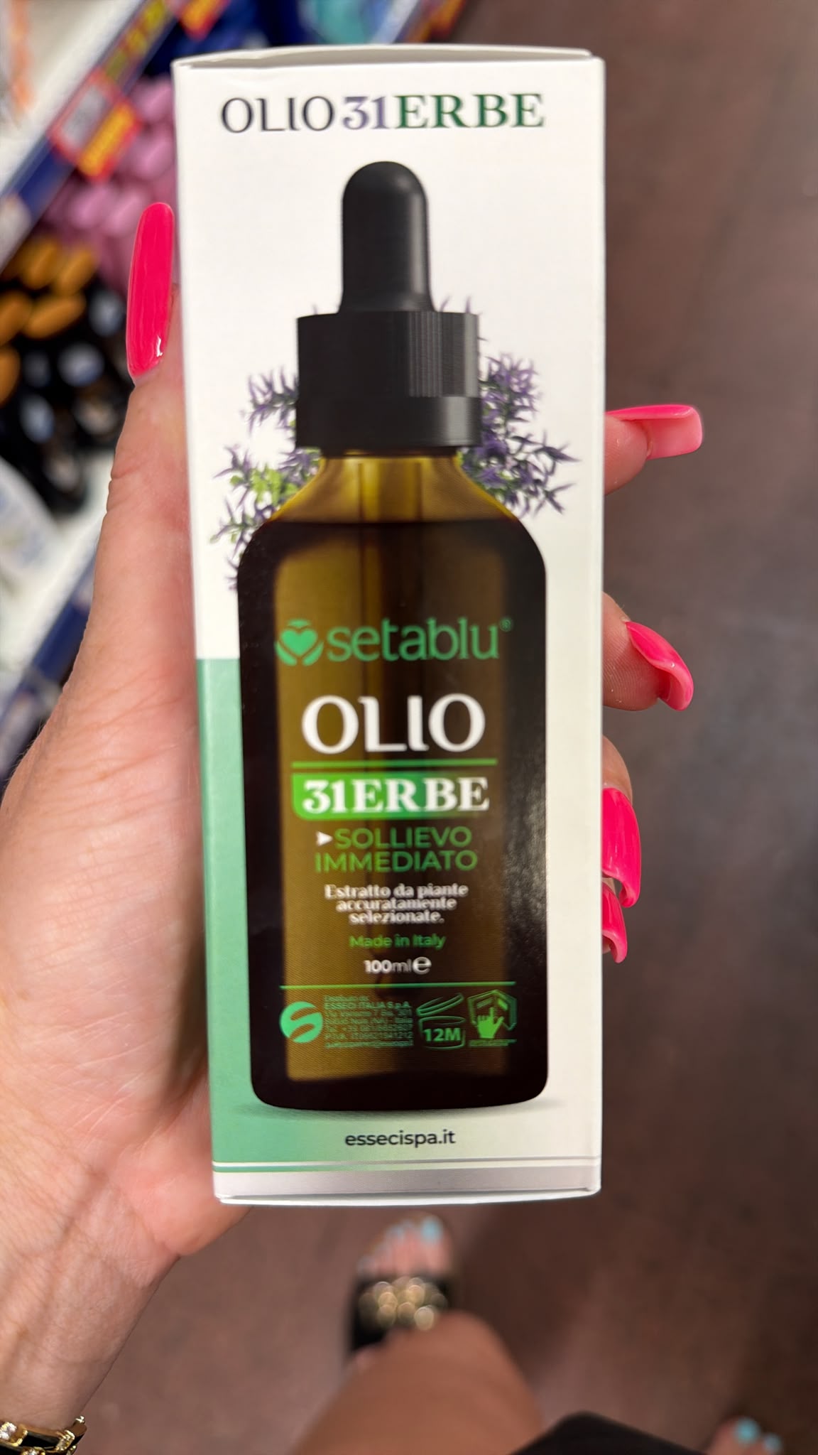 Olio masážní olej