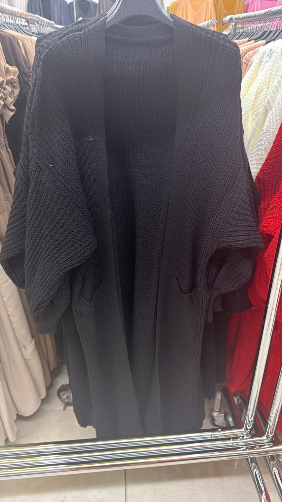 Cardigan černý