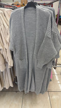 Cardigan šedý