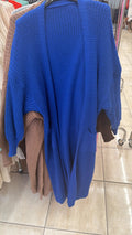 ￼ cardigan modrý