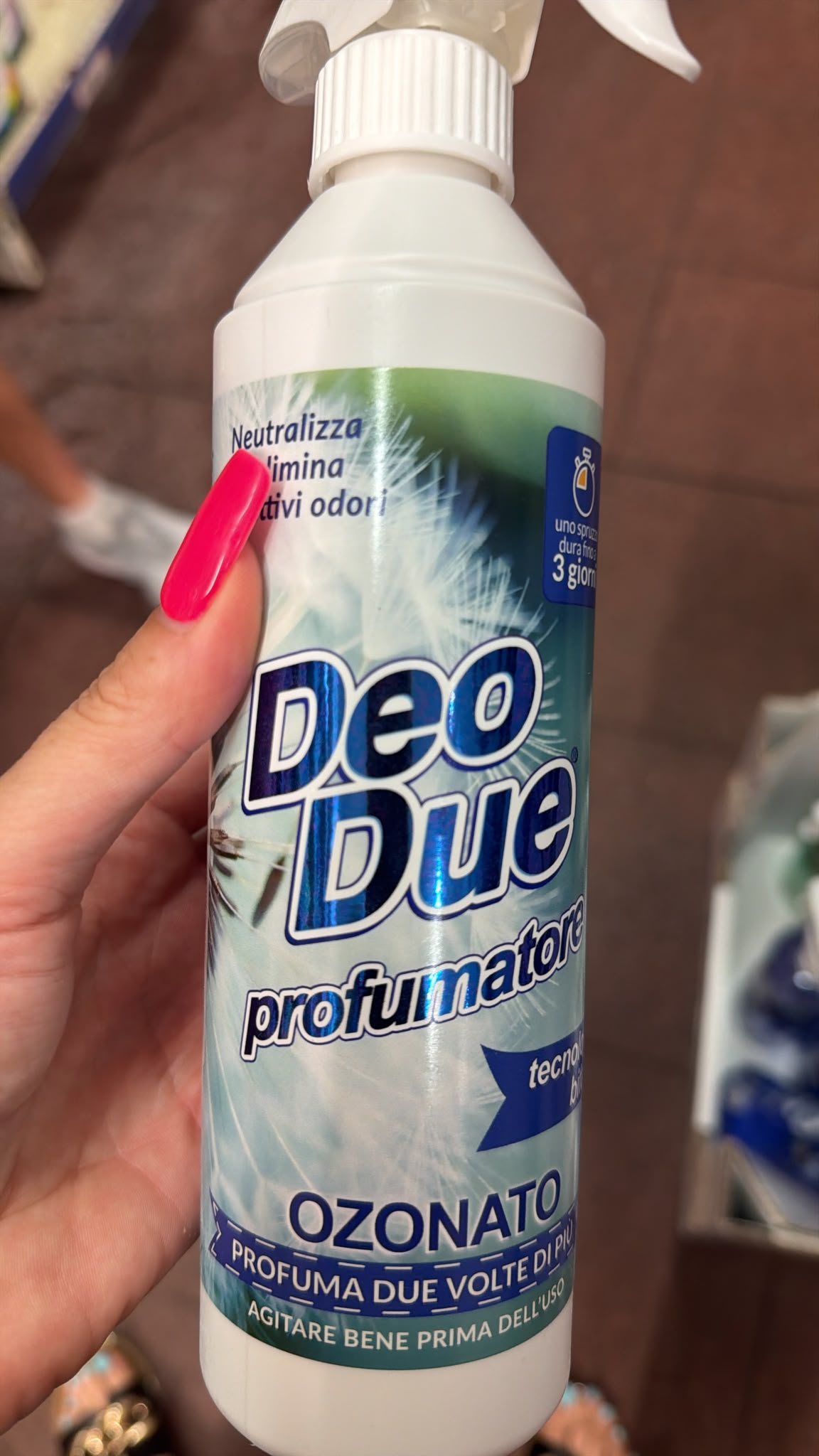 Deo due ozonate vůně textil