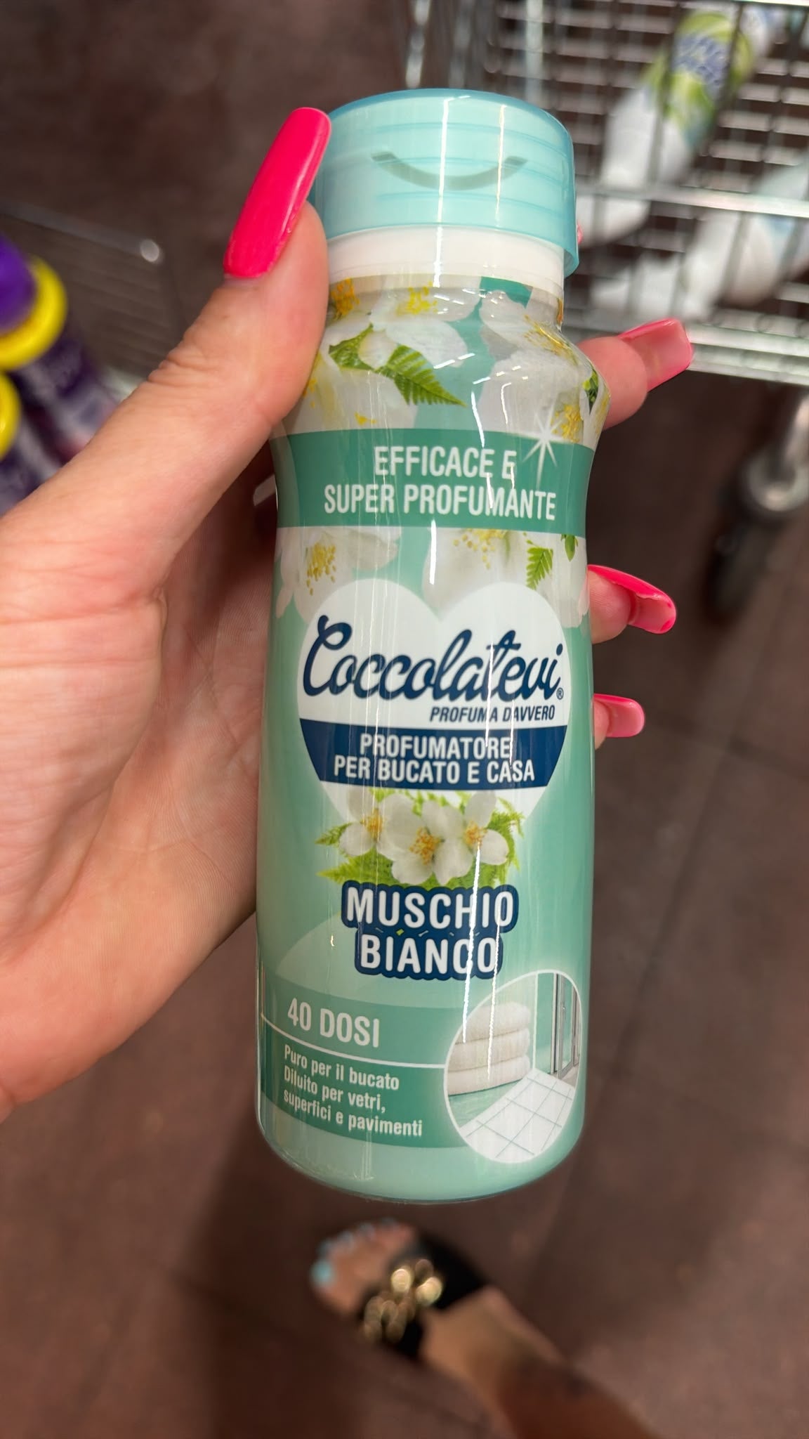 Coccolatevi muschio bianco